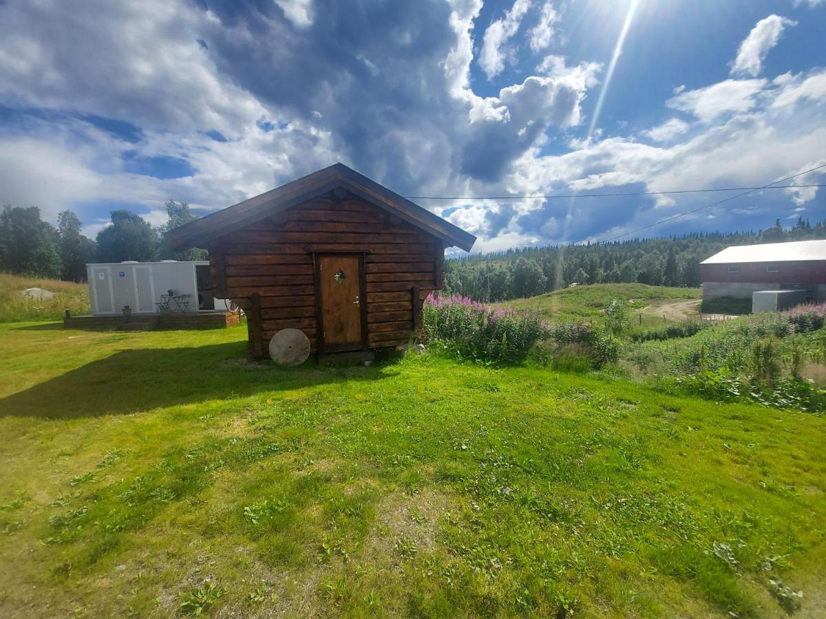 Small Camping Cabbin With Bathroom Near By Hattfjelldal Exterior photo