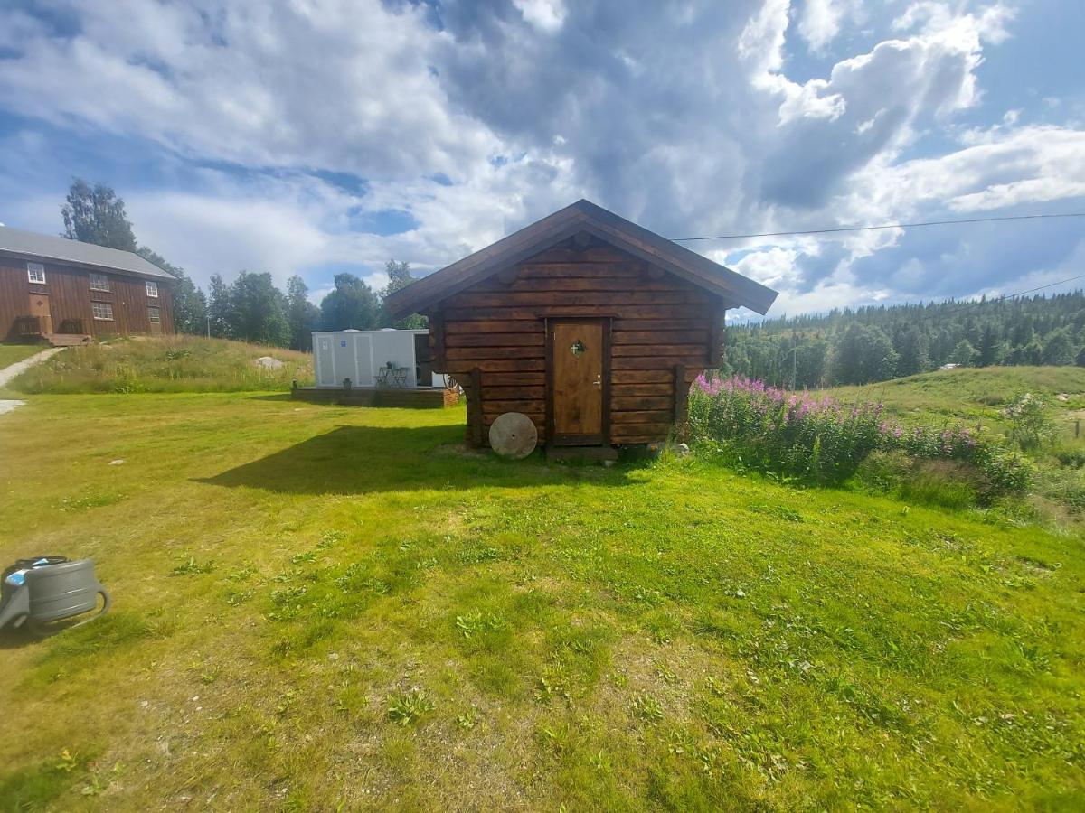 Small Camping Cabbin With Bathroom Near By Hattfjelldal Exterior photo
